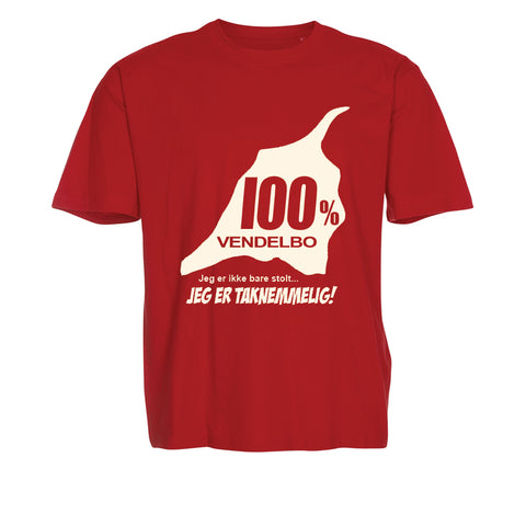 100% Vendelbo Jeg er taknemmelig! T-shirts