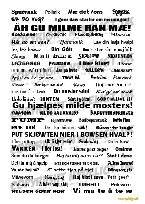 Vendelbomål etiket VA3