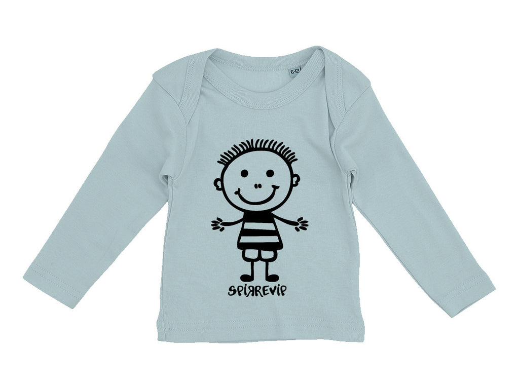Spirrevip Baby T-shirts DL1 Flere farver