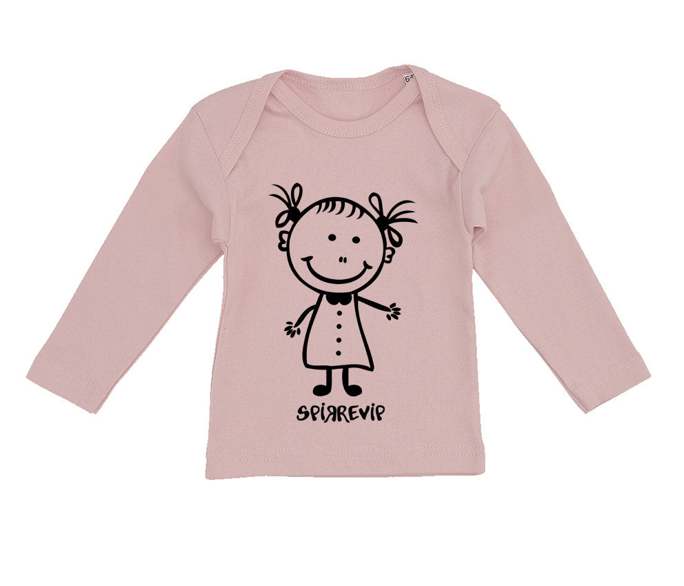 Spirrevip Baby T-shirts PL1 Flere farver
