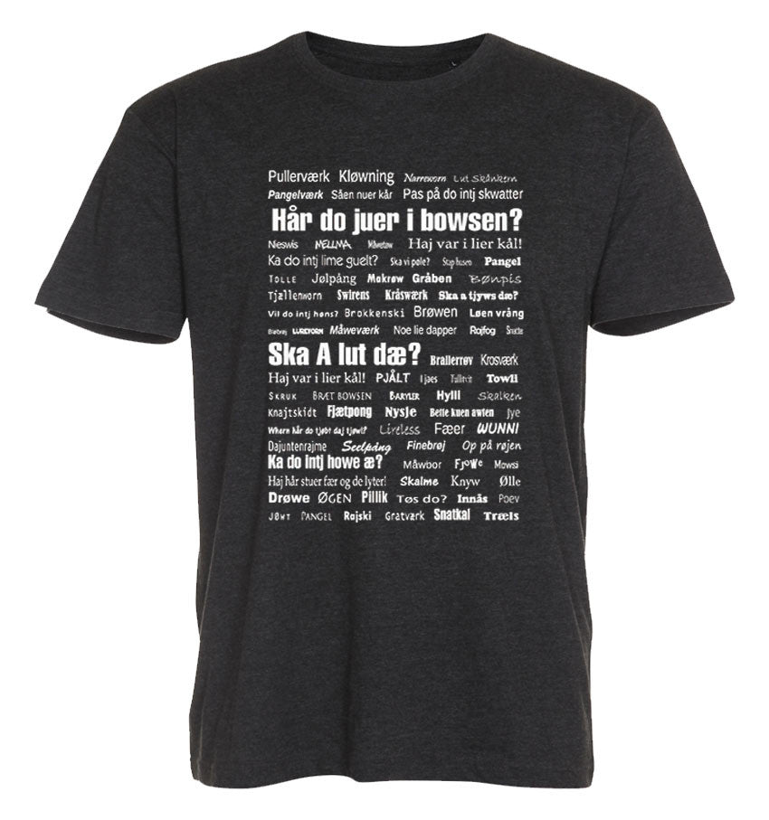 Vendelbomål t-shirt 1 Sort meleret