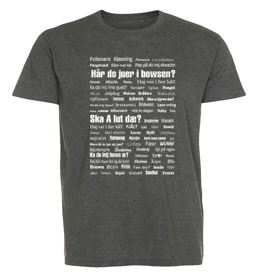 Vendelbomål t-shirt 1 Grøn meleret