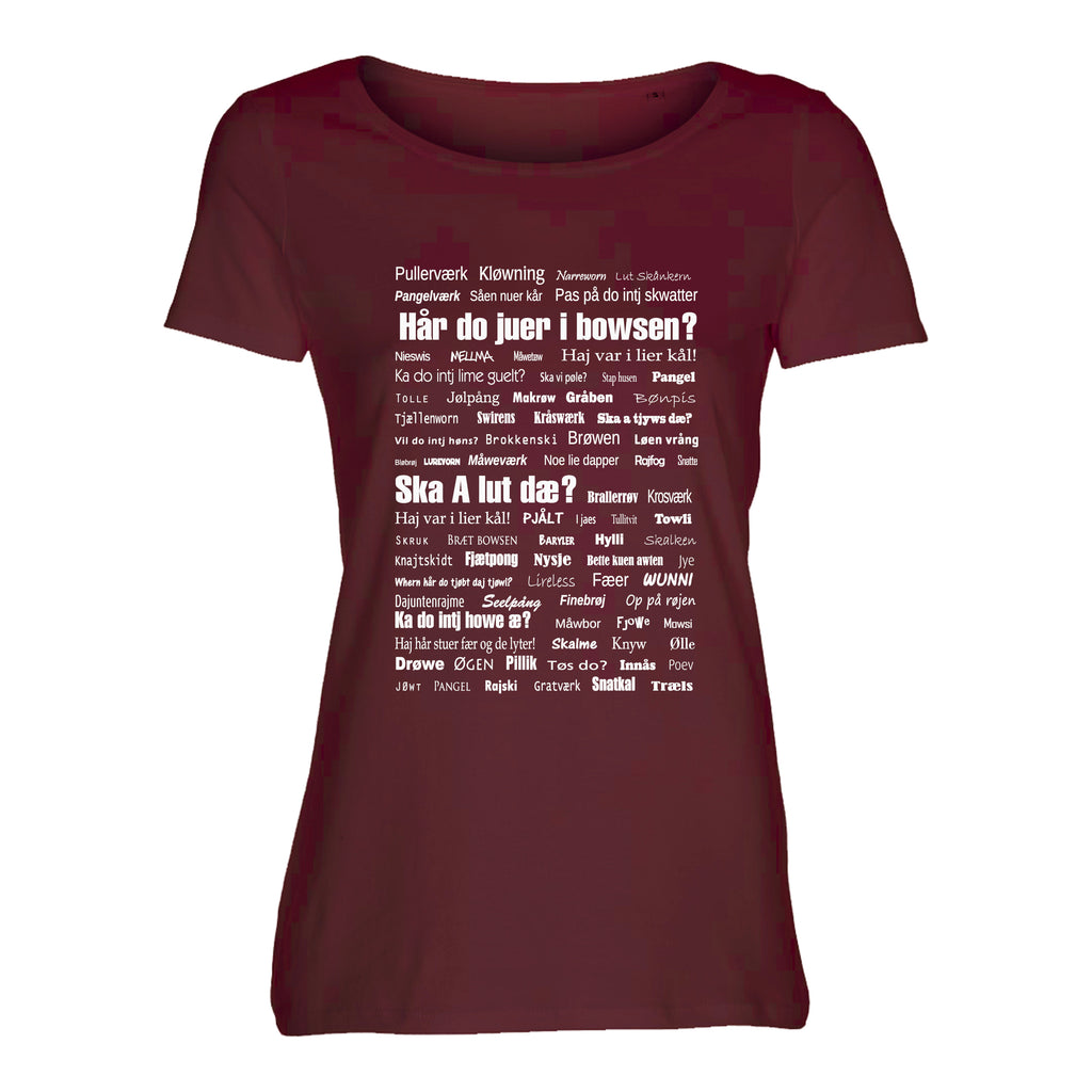 Vendelbomål t-shirt K1 Bordeaux