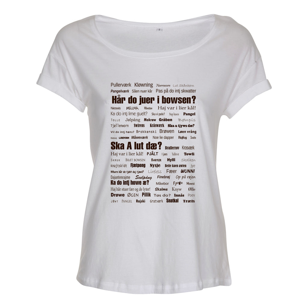 Vendelbomål t-shirt L1 Hvid