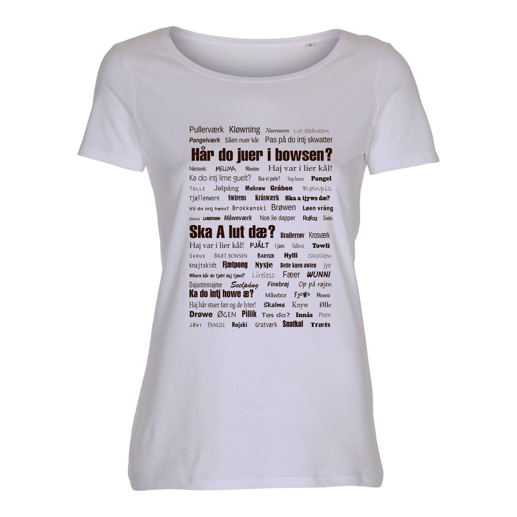 Vendelbomål t-shirt K1 Hvid