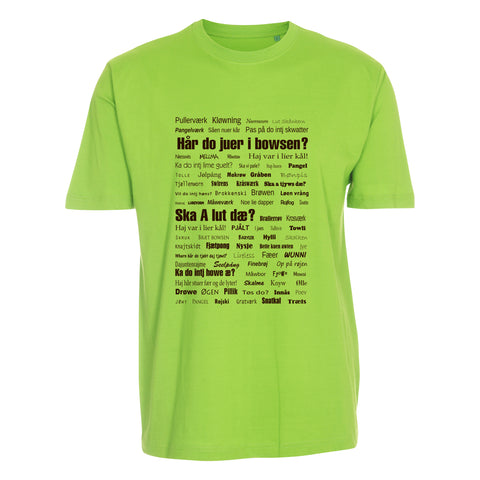 Vendelbomål t-shirt 1 Lime