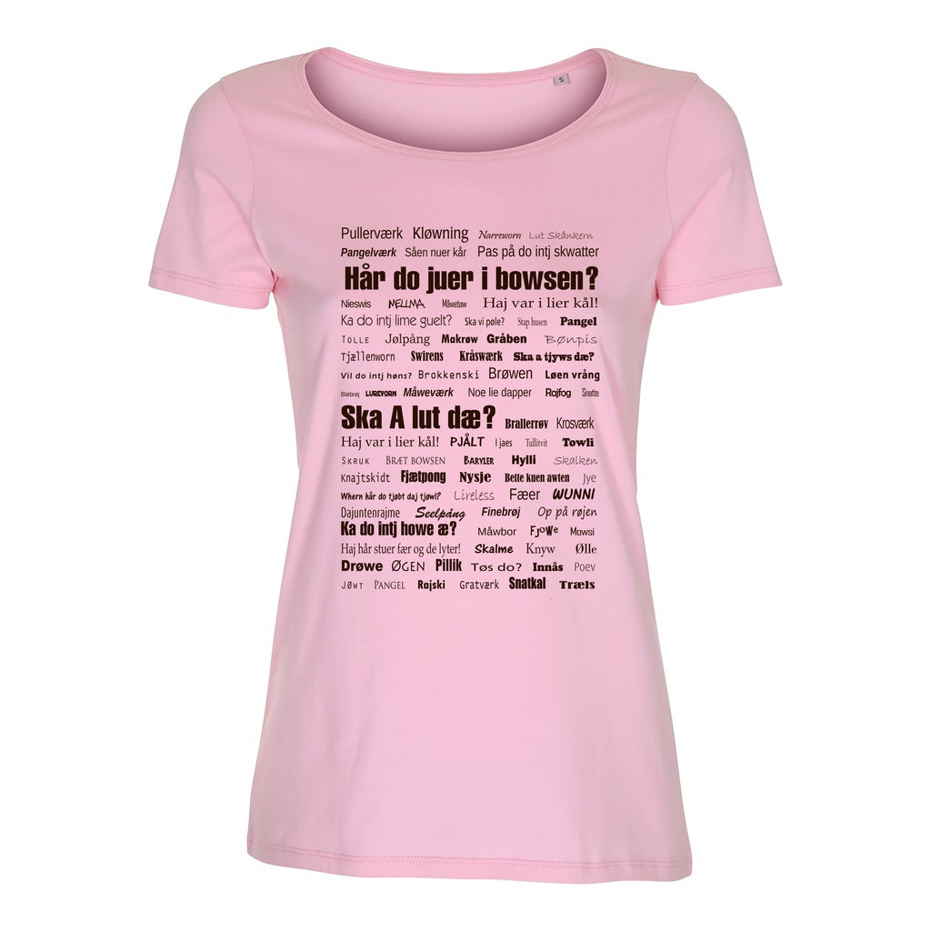 Vendelbomål t-shirt K1 Lysrød