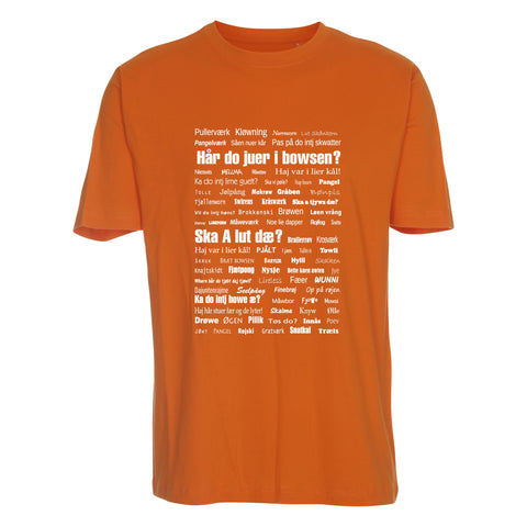 Vendelbomål t-shirt 1 Orange