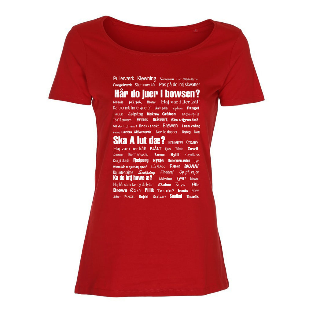 Vendelbomål t-shirt K1 Rød