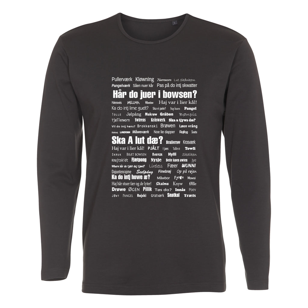 Vendelbomål t-shirt LS1 Stålgrå