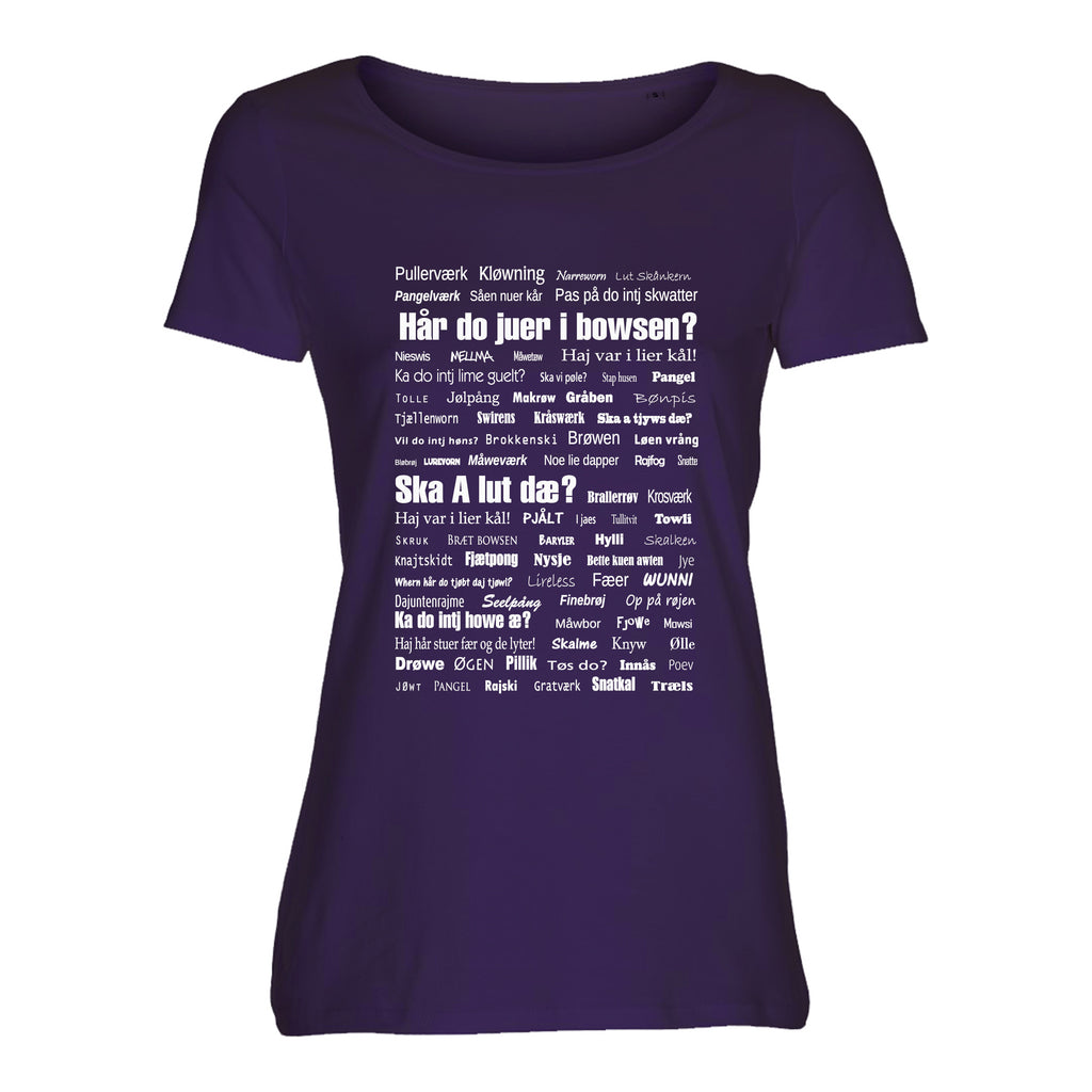 Vendelbomål t-shirt K1 Violet