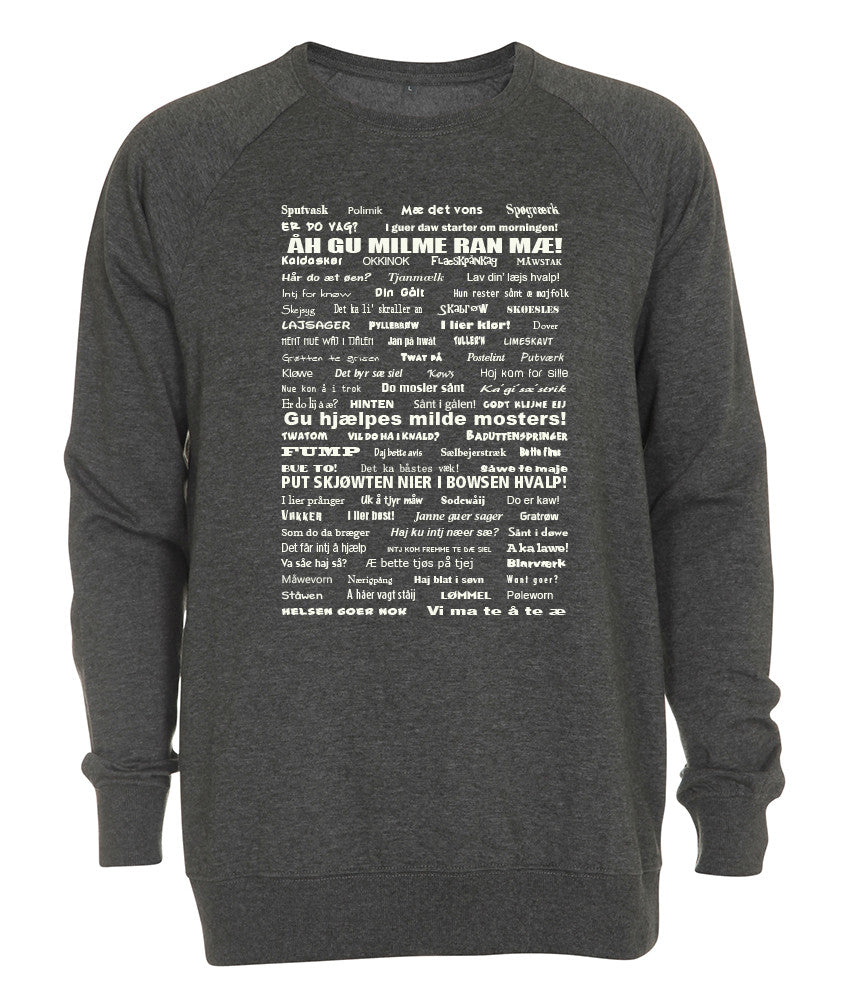 Vendelbomål sweatshirt 2 Grøn meleret