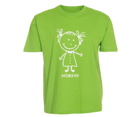 Spirrevip Børne T-shirt P1 I mange farver