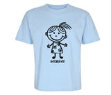 Spirrevip Børne T-shirt P3 I mange farver