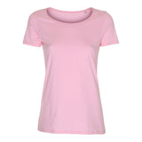 100% Vendelbo Jeg er taknemmelig!! T-shirt med pink tryk Damemodel