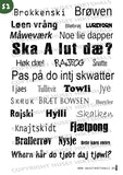 Vendelbomål Plakater