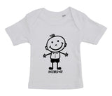 Spirrevip Baby T-shirts D2  Flere farver