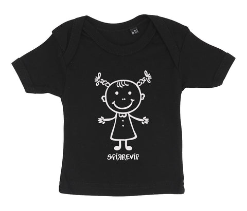 Spirrevip Baby T-shirts P2  Flere farver