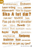 Vendelbomål Plakater