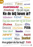 Vendelbomål Plakater
