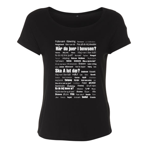 Ålti Drøve t-shirt damemodel
