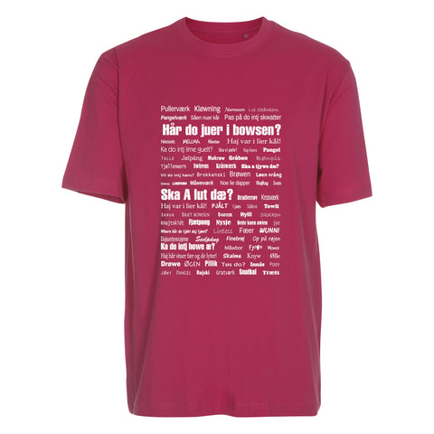 Vendelbomål t-shirt 1 til børn Pink