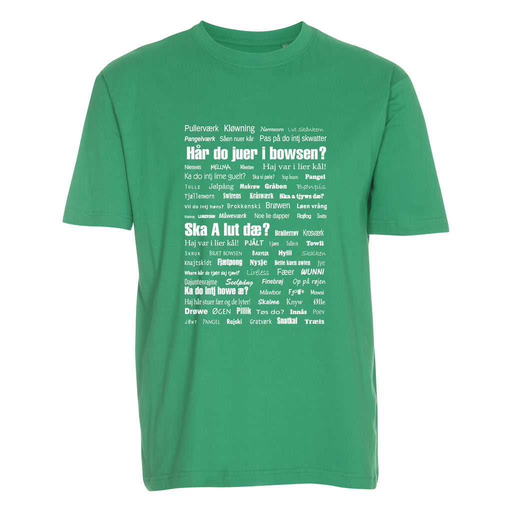Vendelbomål t-shirt 1 Skovgrøn